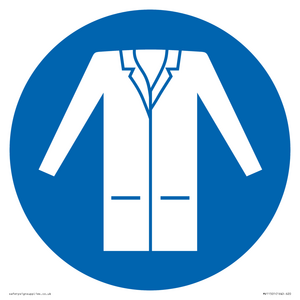 Custom Mandatory: Wear a lab coat